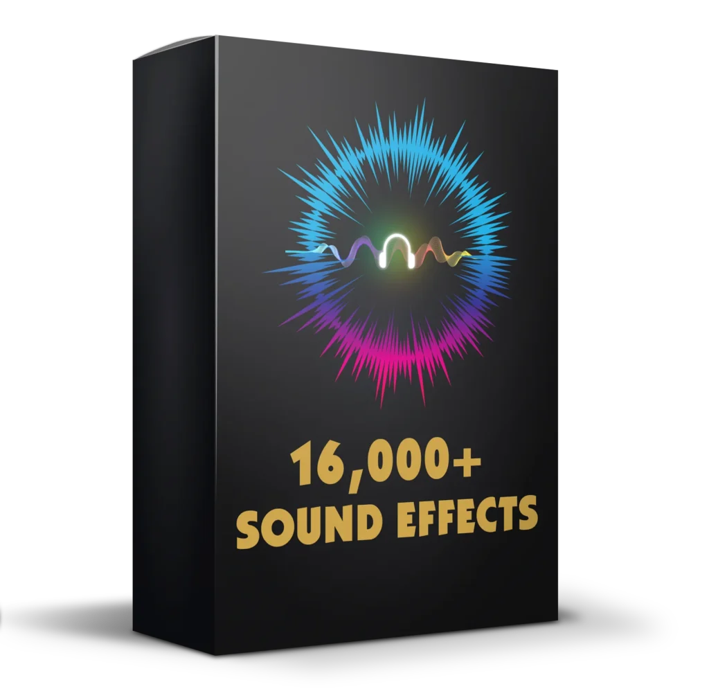 16,000+ Sound Effects