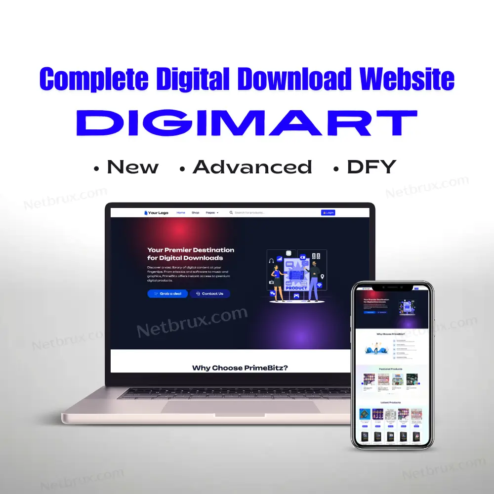 Digimart: Your Complete Digital Download Website Solution