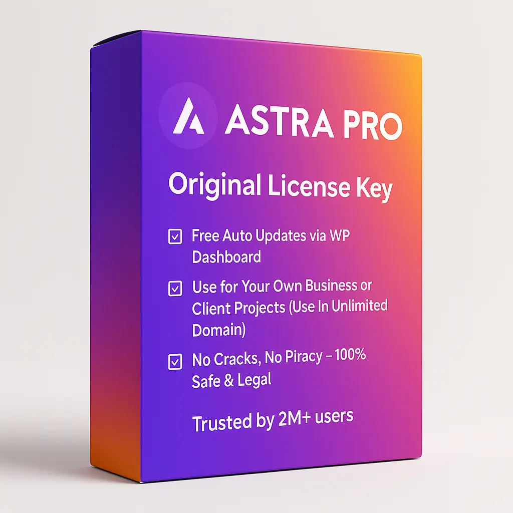 Astra Pro WordPress Theme – Original License KEY