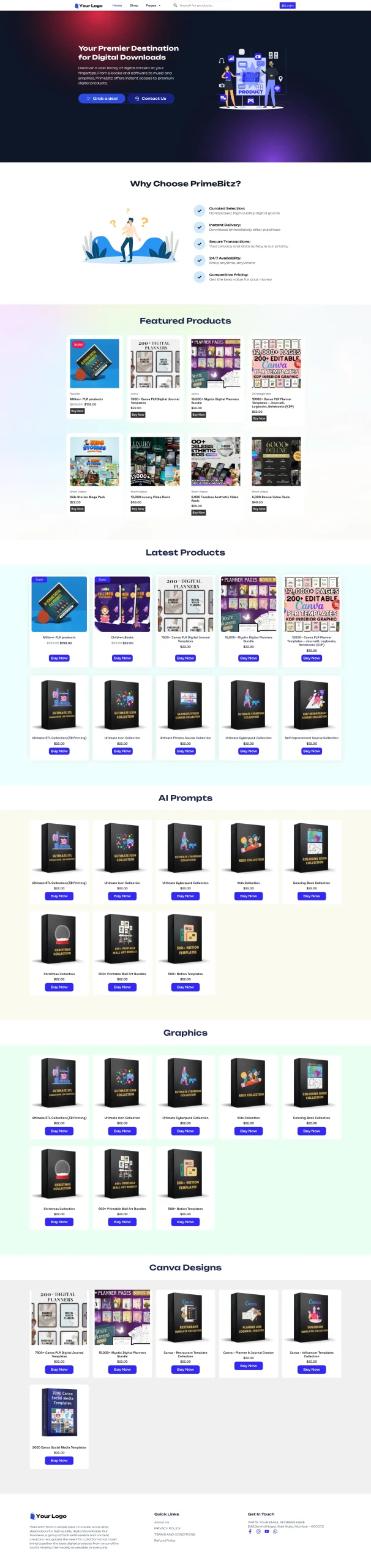Digimart: Your Complete Digital Download Website Solution