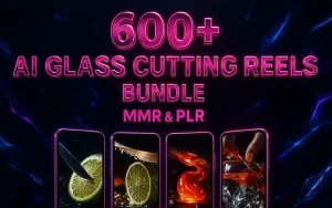 AI Glass Cutting Reels PLR