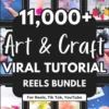 Art and Craft Faceless Viral Tutorials (PLR)