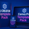 AI CREATOR VAULT™ – Canva Pro Template Pack