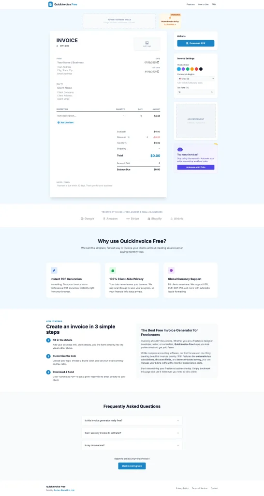 Invoice Generator Resell Rights